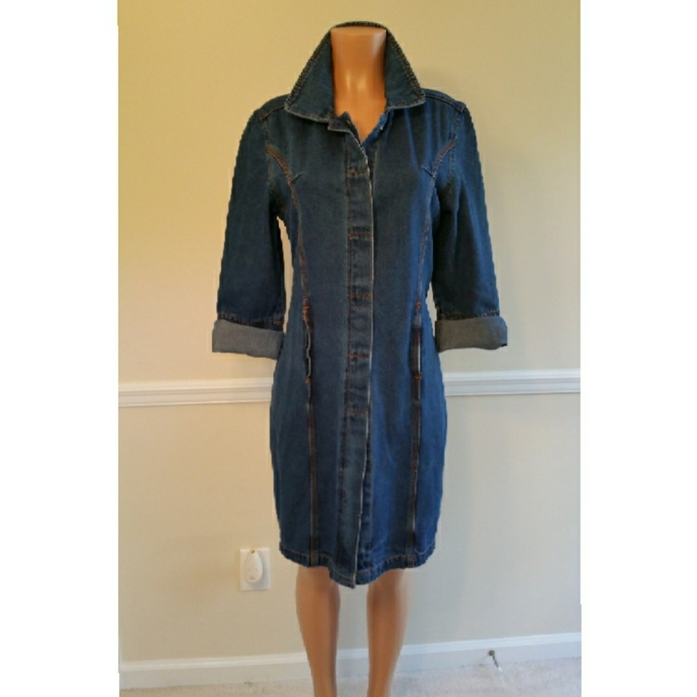 Vintage Denim Dress